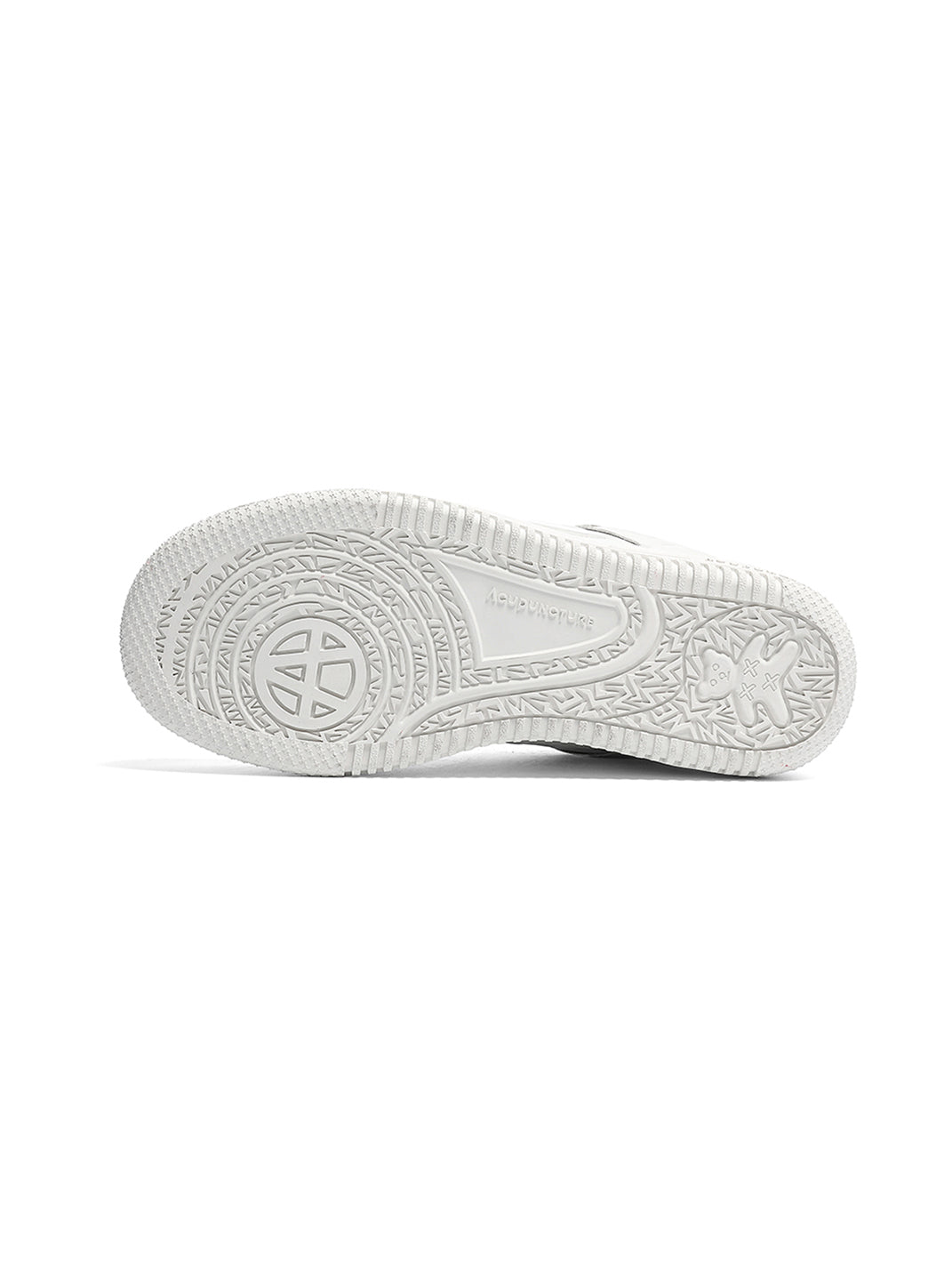 Circle-Logo Colorblock Skate Sneakers
