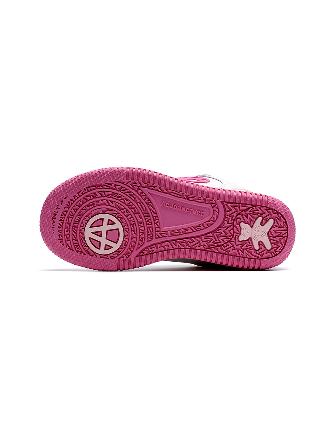Circle-Logo Colorblock Skate Sneakers