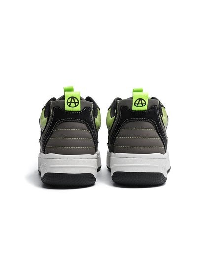 Colorblock Graphic Skate Sneakers