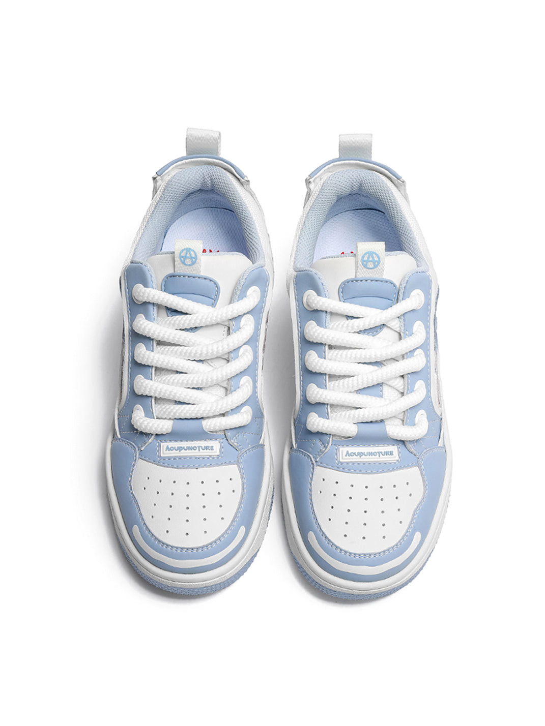 Colorblock Graphic Skate Sneakers
