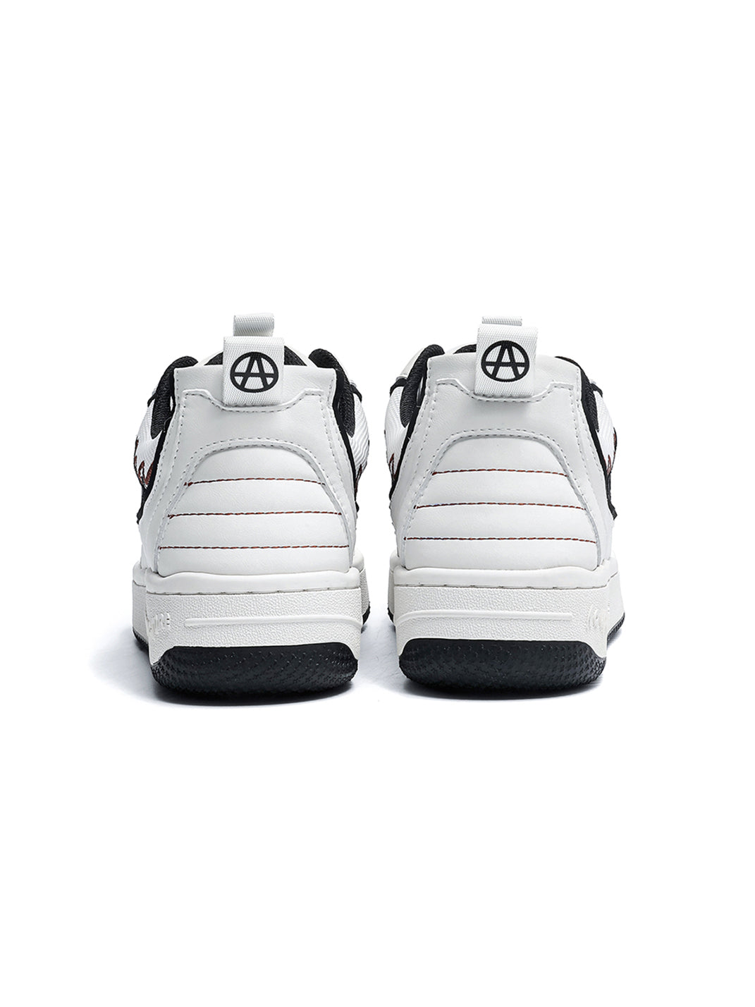 Colorblock Graphic Skate Sneakers