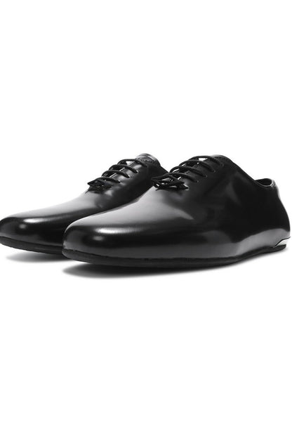 Metallic Leather Oxfords
