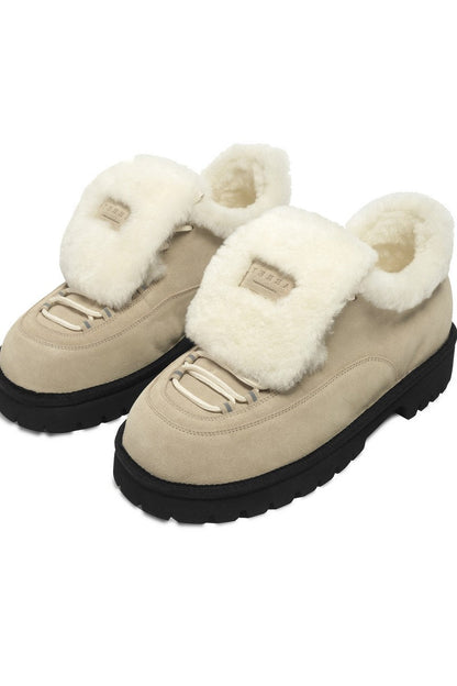 Fleece Low Snow Boots