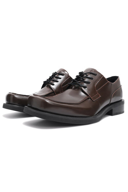 Square-Toe Derby Shoes