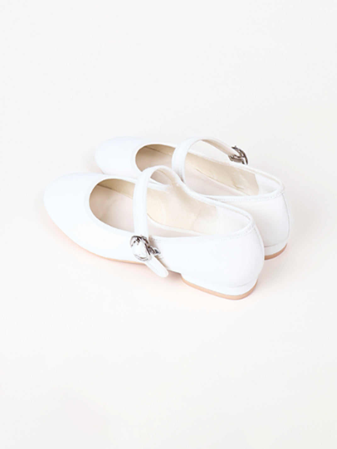 Minimal Round-Toe Strap Ballet Flats
