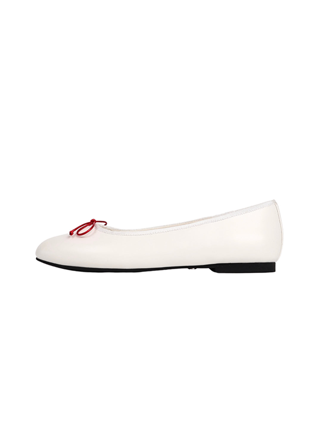 Pastel Bow Low-Profile Ballet Flats