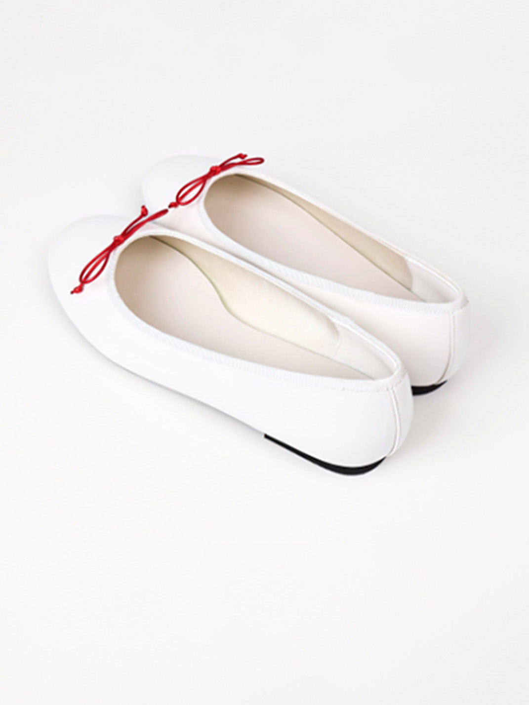 Pastel Bow Low-Profile Ballet Flats