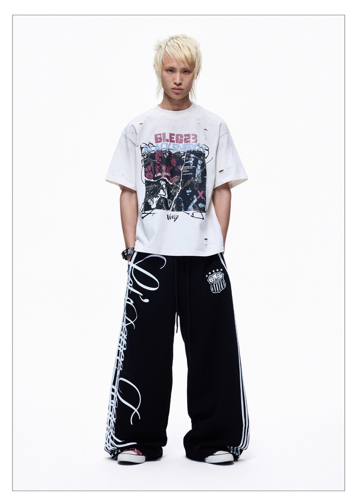 Vintage Cotton Crew Neck Loose Fit Short Sleeve