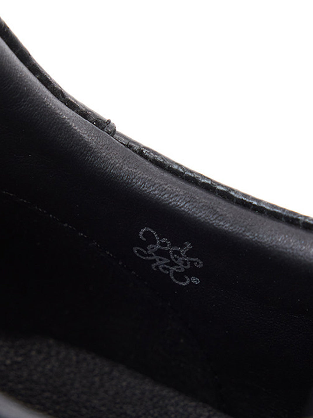 Croc-Embossed Leather Derby Shoes