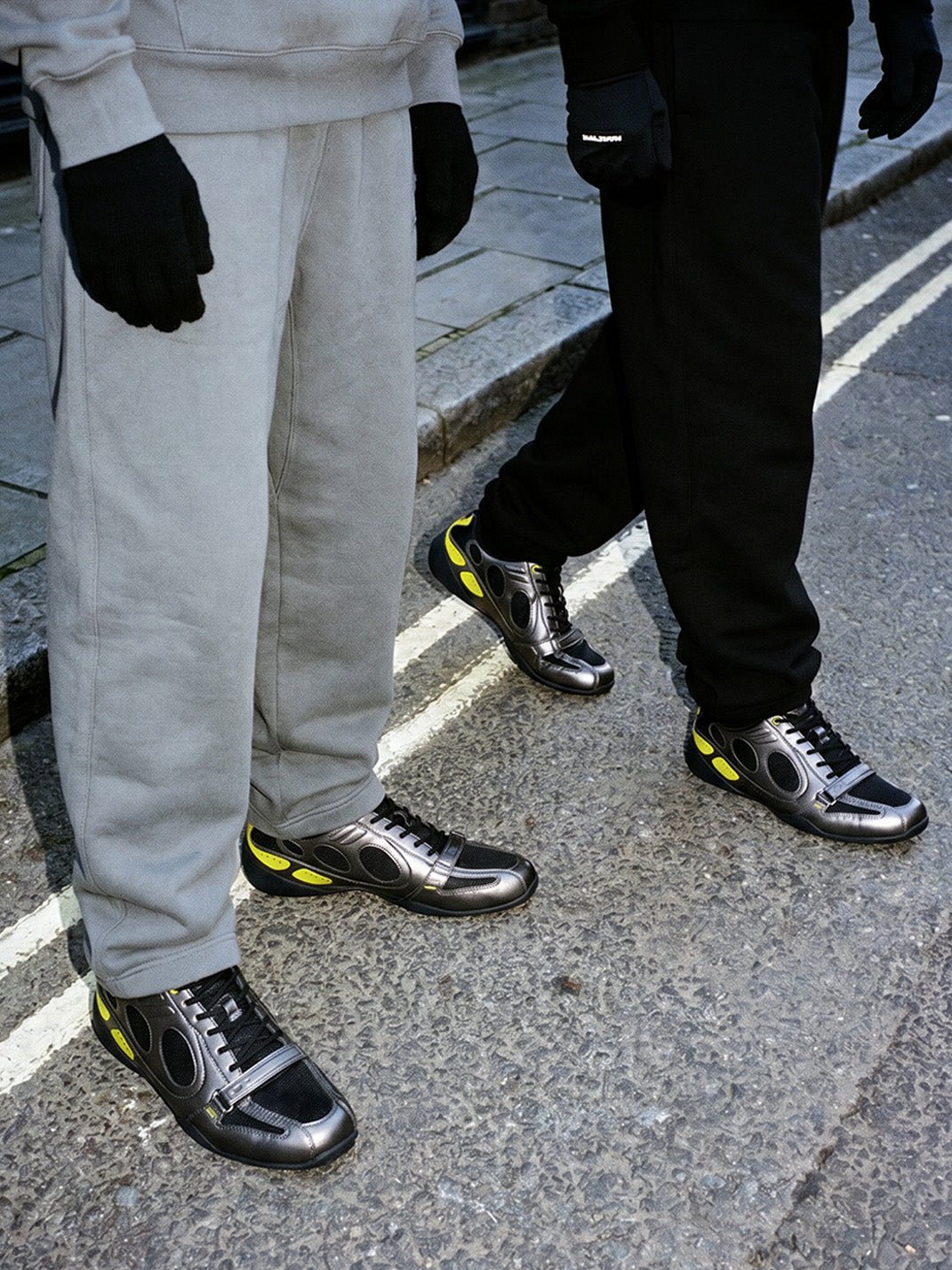 Retro Colorblock Low-Profile Sneakers