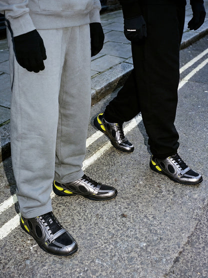 Retro Colorblock Low-Profile Sneakers