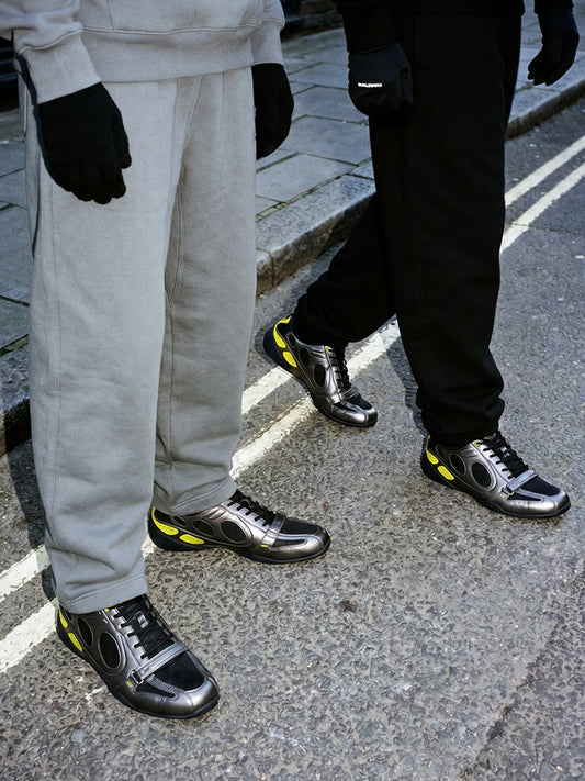 Retro Colorblock Low-Profile Sneakers