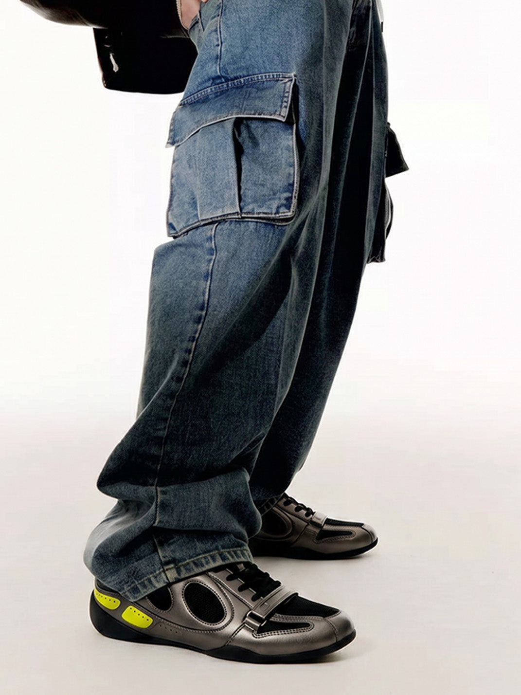 Retro Colorblock Low-Profile Sneakers