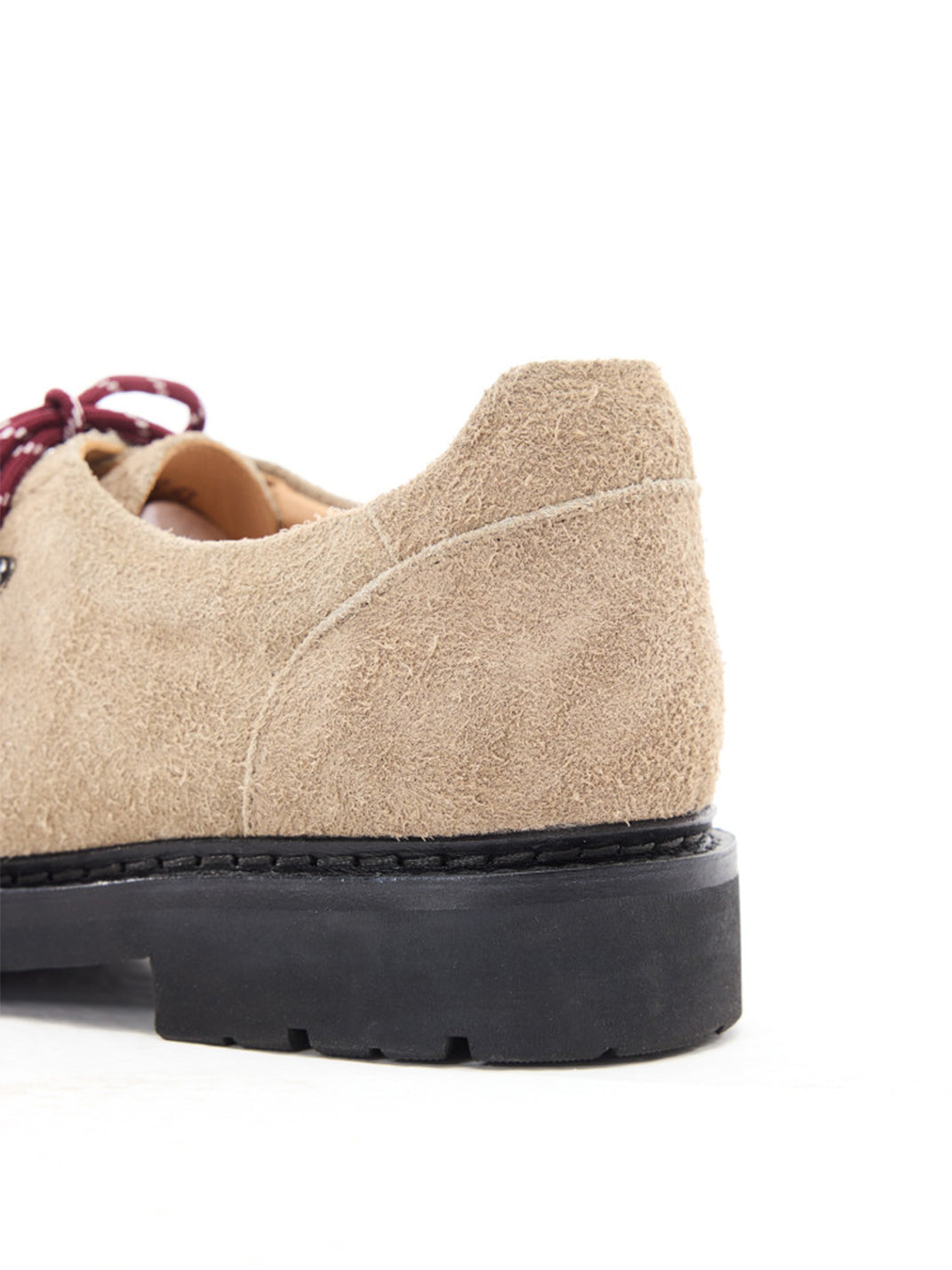 Sand Suede Hiking-Lace Derby Shoes