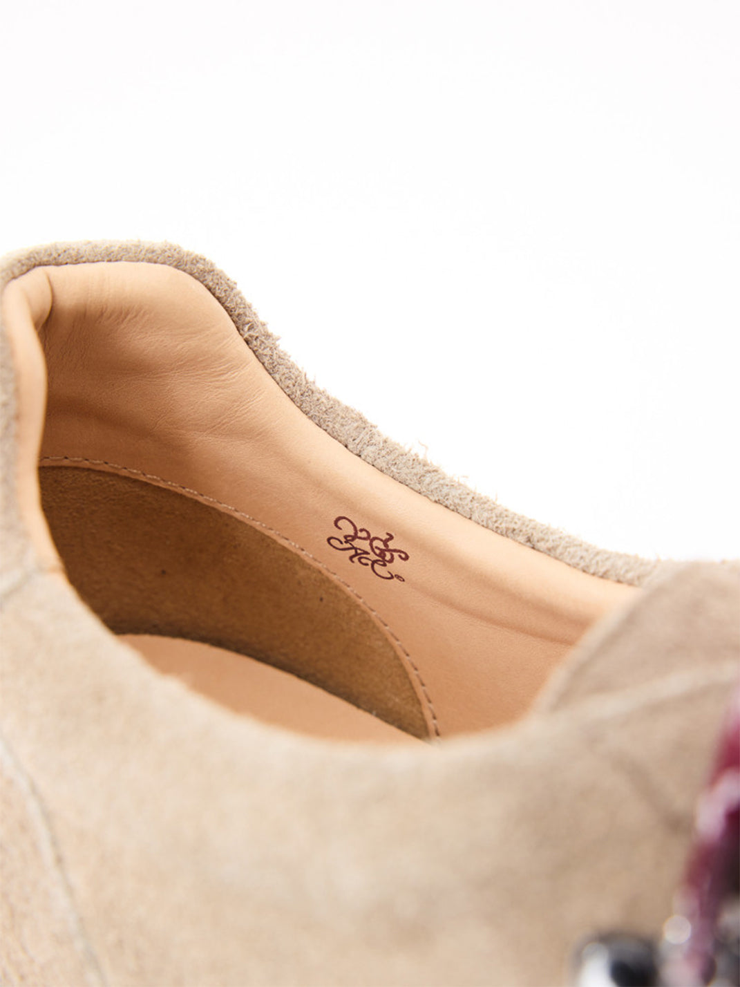 Sand Suede Hiking-Lace Derby Shoes