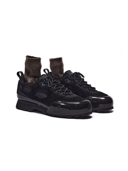 Suede Chunky Low-Top Sneakers