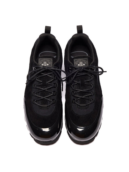 Suede Chunky Low-Top Sneakers