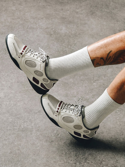 Perforated Retro Sport Sneakers