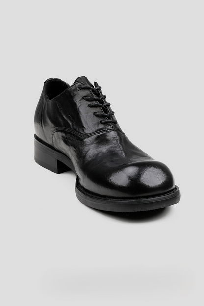 Washed Horsehide Derby Shoes