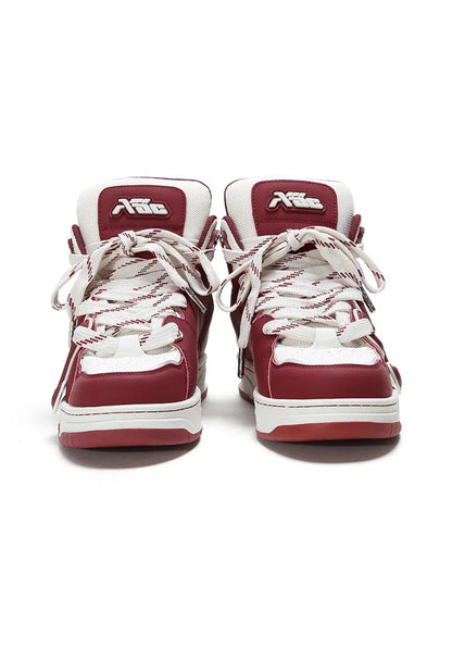 Black Time Gear High-Top Skate Sneakers