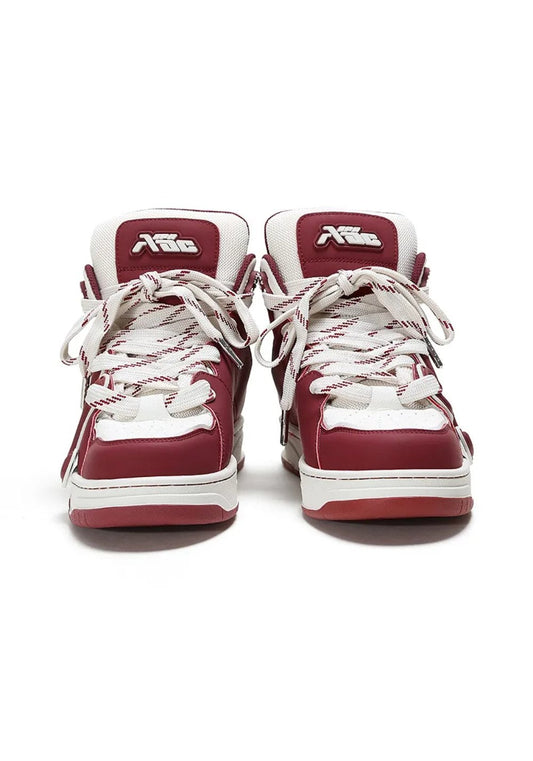 Black Time Gear High-Top Skate Sneakers