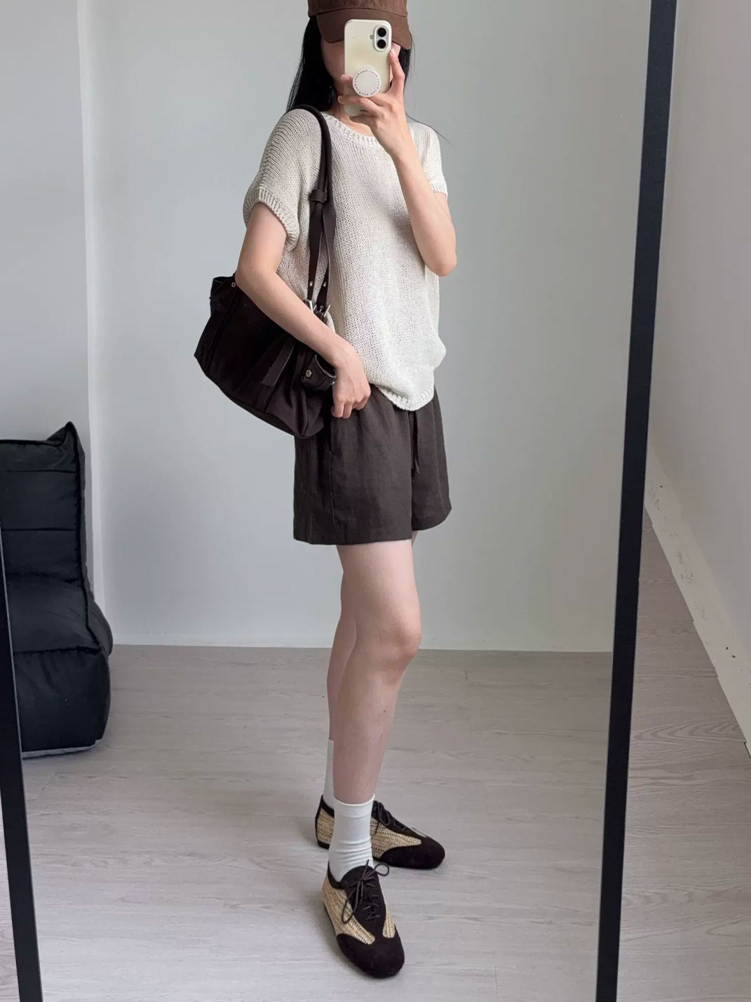 Woven Leather German Trainer Sneakers