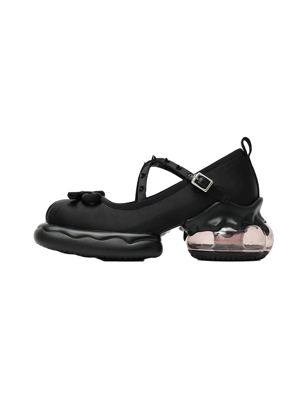 Bow-Strap Platform Mary Jane Shoes
