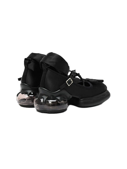 Bow-Strap Platform Mary Jane Shoes