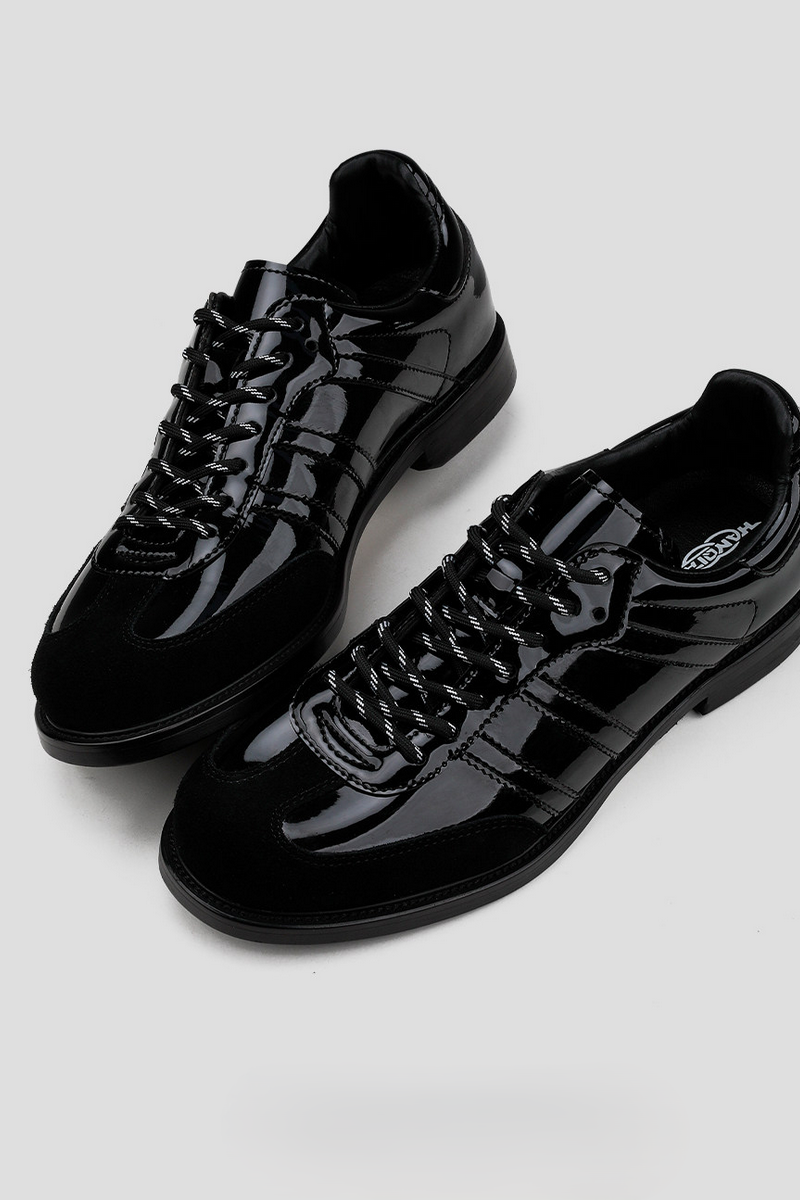 Patent Leather Trainer Sneakers