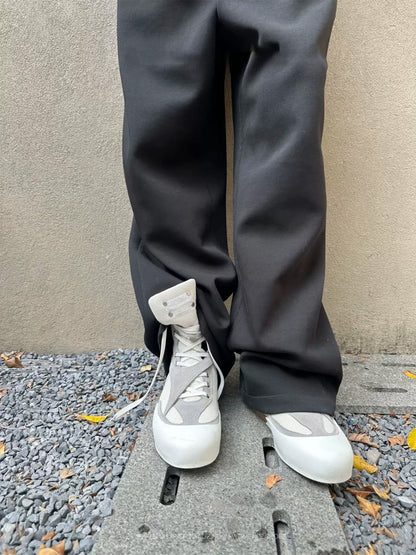 Metallic Mesh Low-Sole Boxing Boots