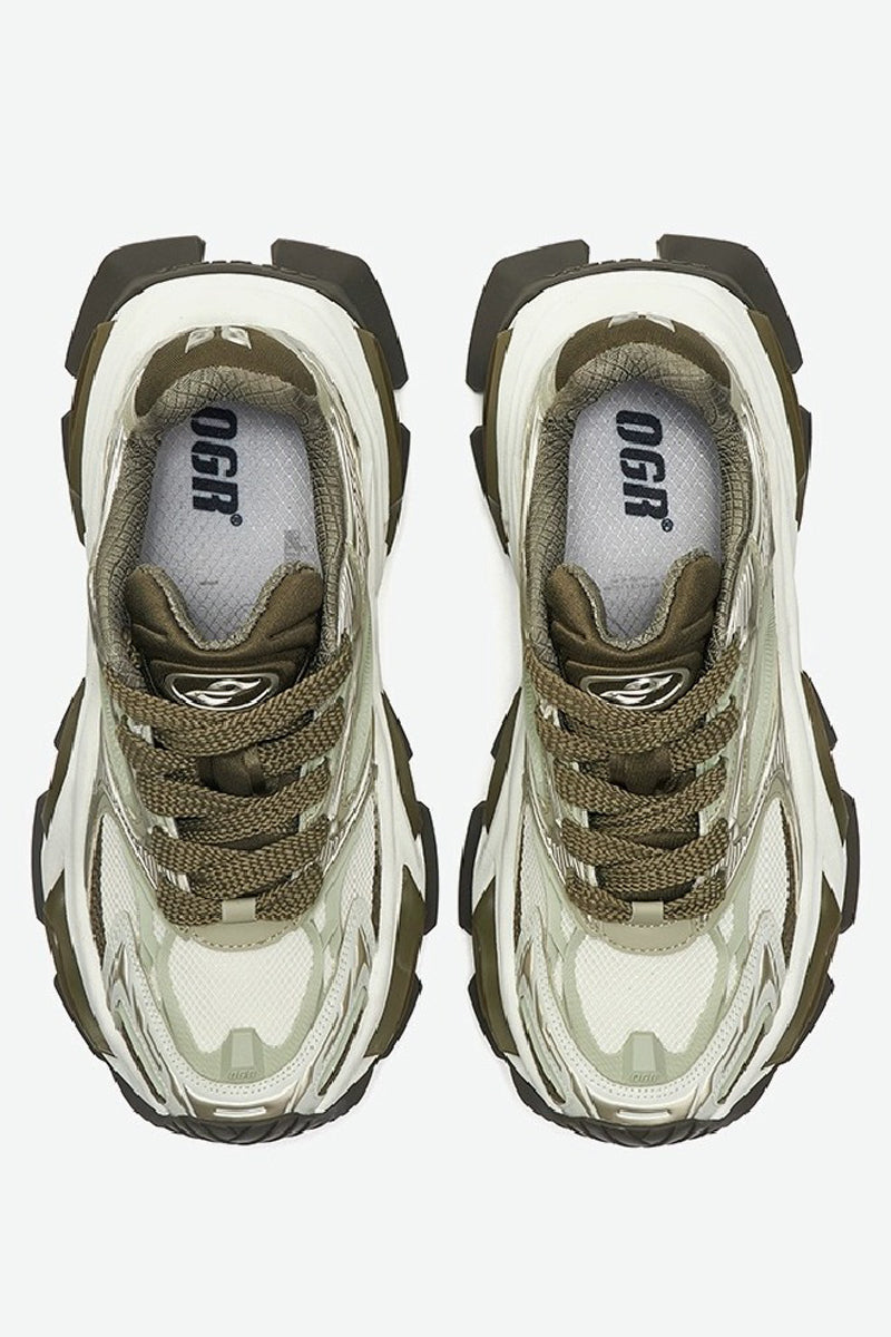 OGR Dual-Eye Chunky Platform Sneakers