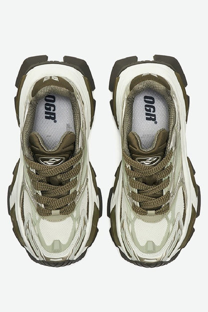 OGR Dual-Eye Chunky Platform Sneakers