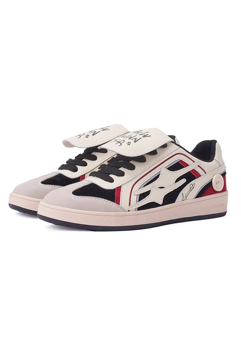 Black Red Dexter Sneakers