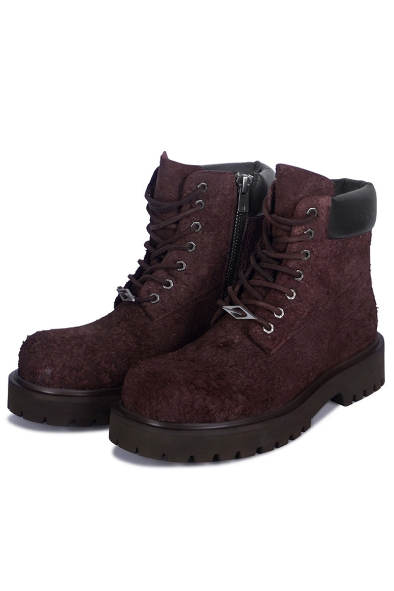 Terra Incognita Suede Lug-Sole Combat Boots