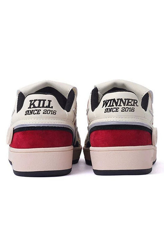Black Red Dexter Sneakers