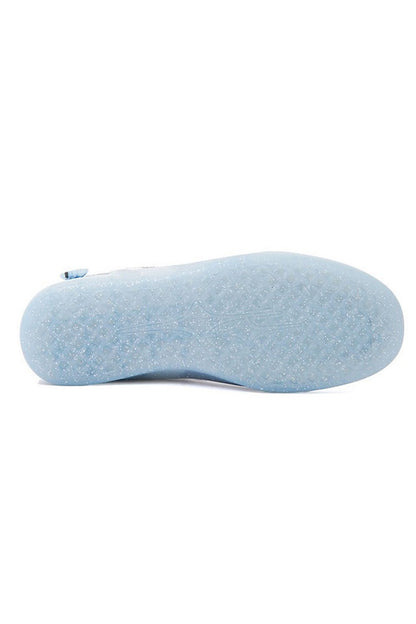 Icy Blue Unisex Retro Low Top Trainers - EU Only