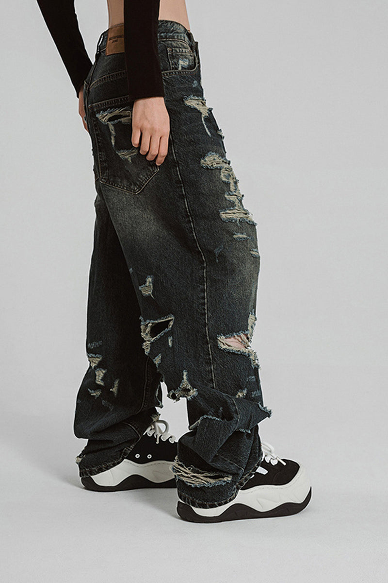 Chunky Platform Black Sneakers