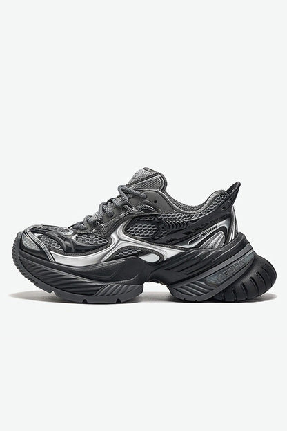 Scorpio Chunky Mesh Platform Sneakers