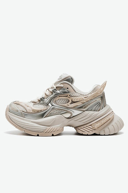 Scorpio Chunky Mesh Platform Sneakers