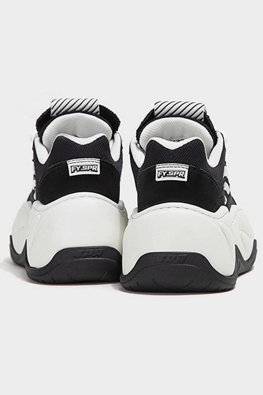 Chunky Platform Black Sneakers