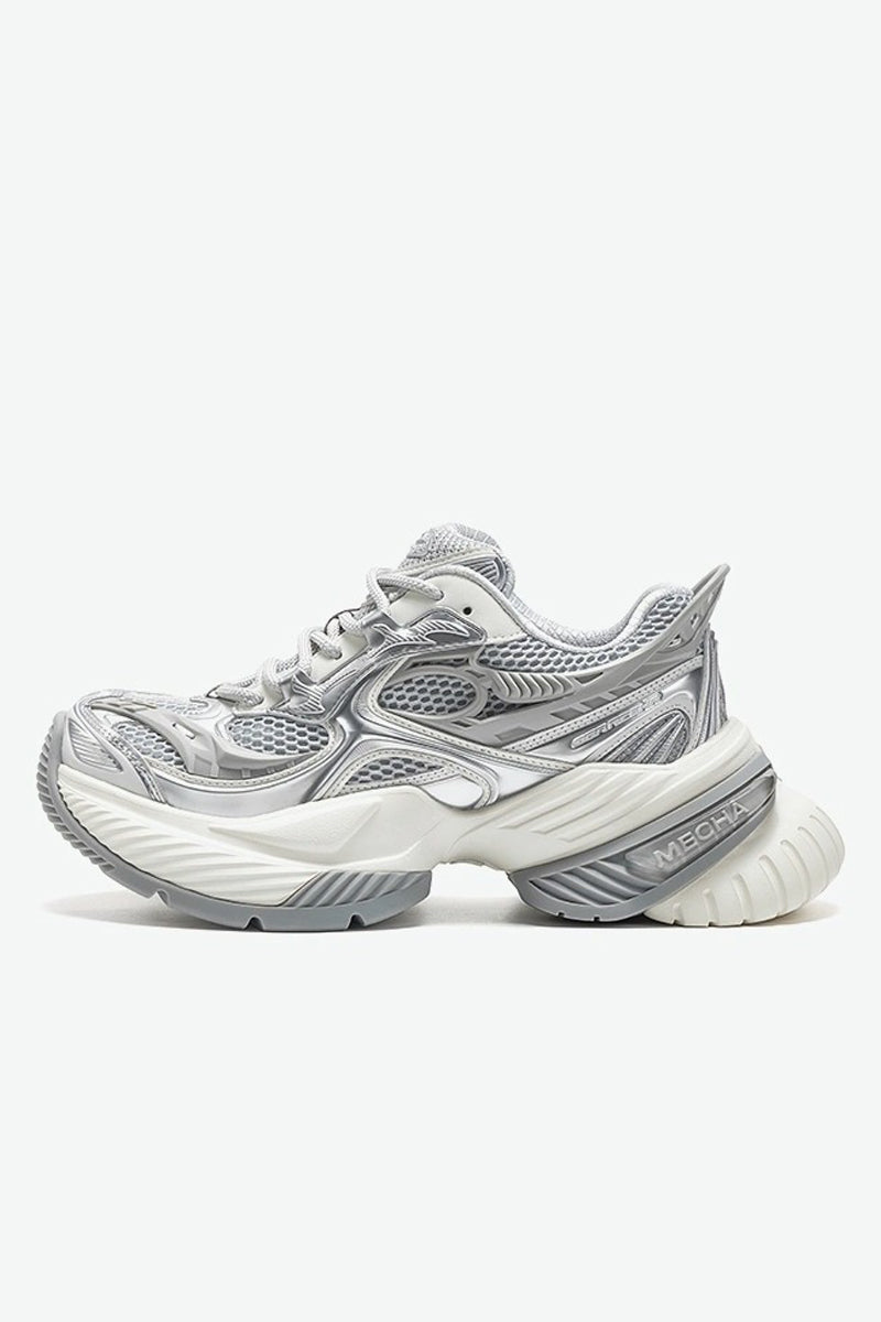 Scorpio Chunky Mesh Platform Sneakers