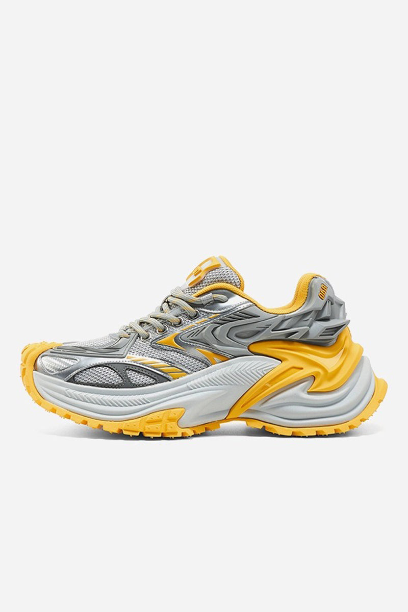 Rattlesnake Series Silver Running Dad Sneakers - EU Only