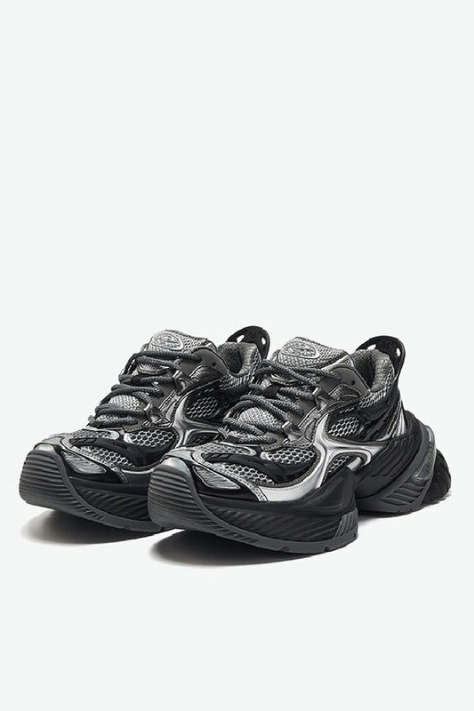 Scorpio Chunky Mesh Platform Sneakers