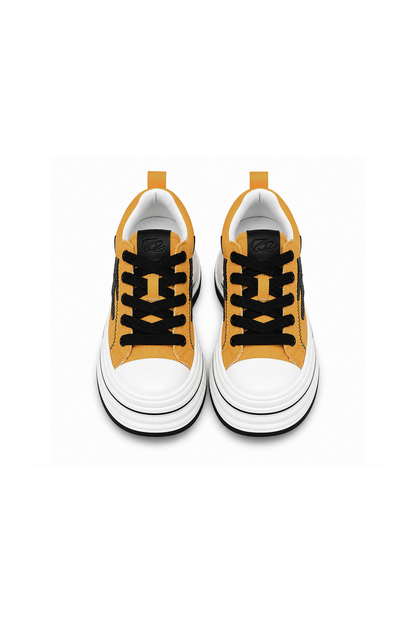 7cm Platform Canvas Sneakers