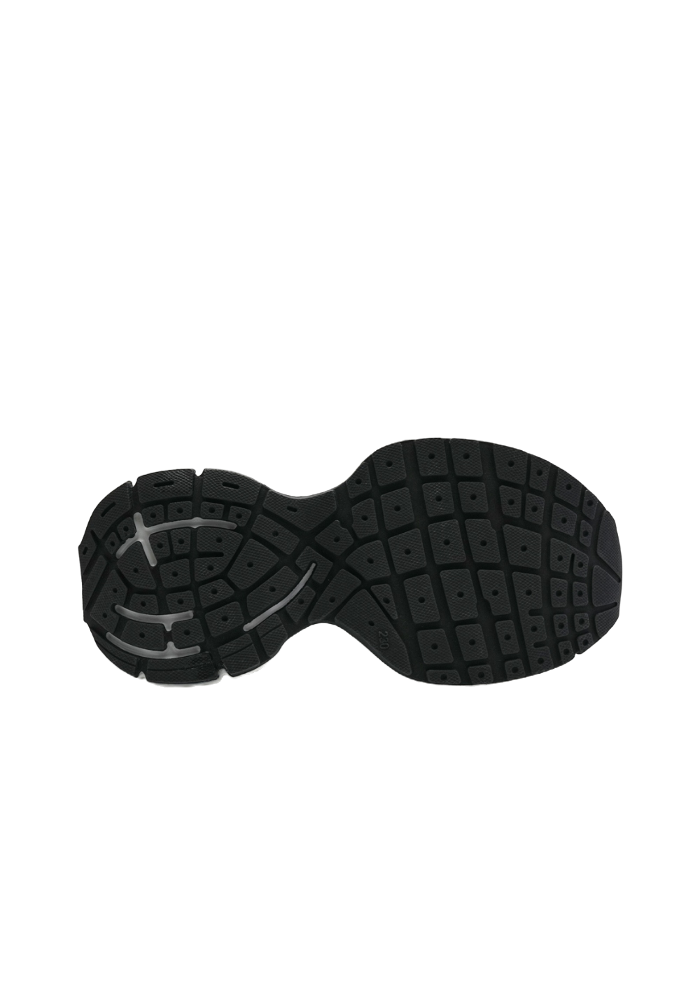 Metallic Mesh Sculpted-Sole Runner Sneakers