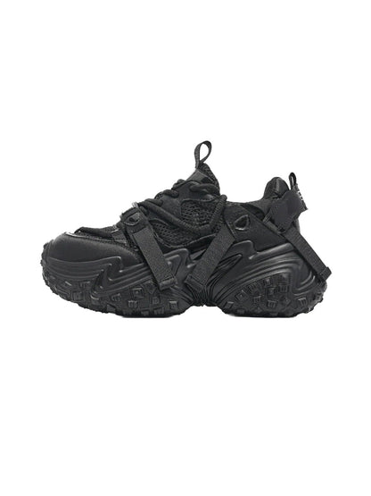 Racing-Tread Chunky Sport Sneakers