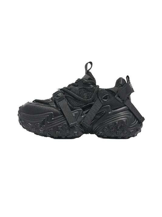 Racing-Tread Chunky Sport Sneakers