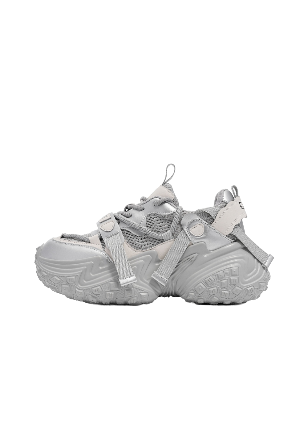 Racing-Tread Chunky Sport Sneakers