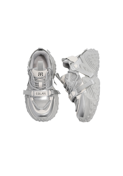 Racing-Tread Chunky Sport Sneakers