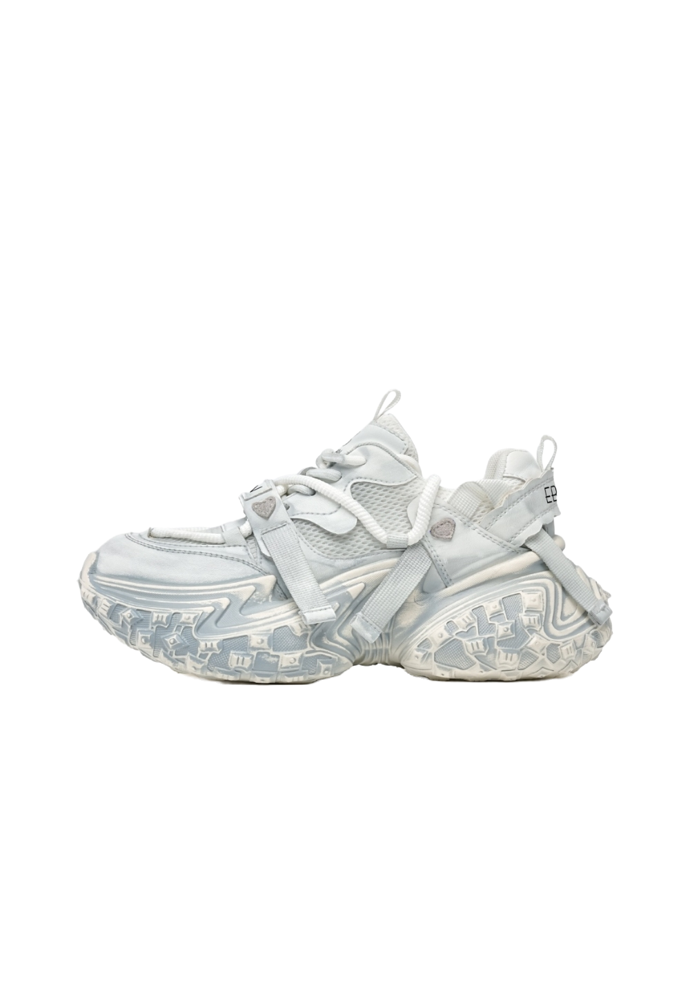 Racing-Tread Chunky Sport Sneakers